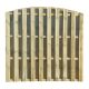 Gard - Multi arcuit cu lamele de 8 mm 180x180 cm