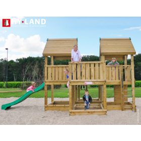 Hy-Land complex de joaca cu 2 turnuri si tobogan Proiect P7
