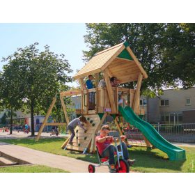   Hy-Land complex de joaca turn cu tobogan Proiect Q2 cu modul leagan