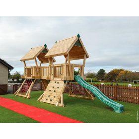   Hy-Land complex de joaca cu 2 turnuri cu platforme de catarat si tobogan Proiect Q4