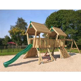   Hy-Land complex de joaca cu 2 turnuri cu platforme de catarat si modul leagan Proiect Q4 