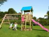 Jungle Gym loc de joaca Turn Castle cu modul Leagan Swing 
