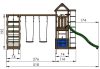 Jungle Gym loc de joaca turn Voyager cu modul Climb frame