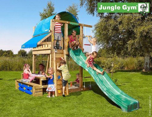 Jungle Gym loc de joaca turn Villa cu modul Minipicnic 160 cm 