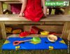 Jungle Gym loc de joaca turn Villa cu modul Minipicnic 160 cm 
