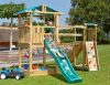 Jungle Gym loc de joaca turn Hut cu modul pod Bridge