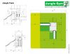Jungle Gym loc de joaca Turn Farm cu modul Minipicnic 