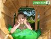 Jungle Gym loc de joaca Turn Shelter cu modul Locomotiva Train