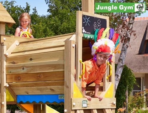 Jungle Gym loc de joaca Turn Shelter cu modul Locomotiva Train