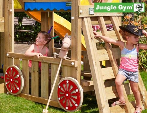 Jungle Gym loc de joaca Turn Shelter cu modul Locomotiva Train