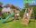 Jungle Gym loc de joaca Turn din lemn Cottage cu modul de catarare Climb Extra si Minipicnic 