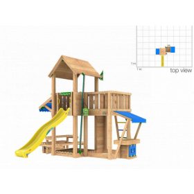   Jungle Gym loc de joaca turn Mansion cu module Minipicnic si Minimarket 