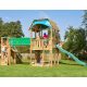 Jungle Gym loc de joaca cu turn Barn si modul pod Bridge 