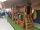 Jungle Gym loc de joaca cu turn Farm si modul locomotiva Train - vopsit