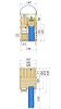 Jungle Gym loc de joaca cu turn Farm si modul locomotiva Train - vopsit