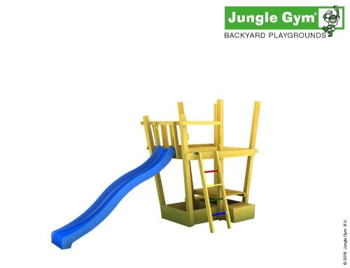 Jungle Gym Platforma XL pentru casuta Crazy cu tobogan de 290 cm 