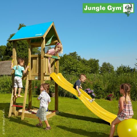 Jungle Gym Turn de joaca Castle cu tobogan de 230 cm 
