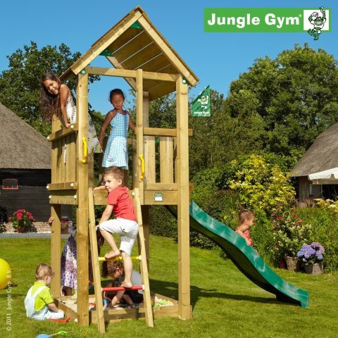 Jungle Gym Turn de joaca Club cu tobogan de 230 cm