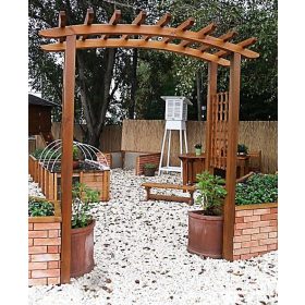 Pergola pentru gradina scolii