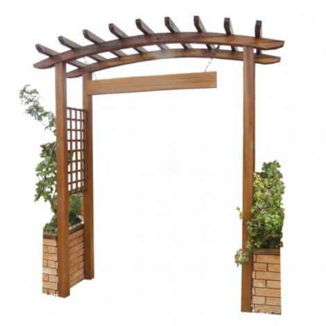 Pergola pentru gradina scolii