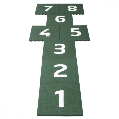 Joc sotron din dale de cauciuc 2x40x40cm 