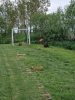 Set complet de tiroliana cu suporti din lemn 