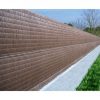 Plasa de umbrire Privatex 1x3 m, culoare maro, 100% acoperire