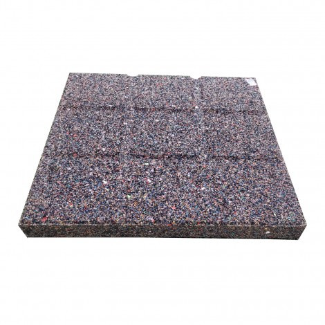 Dale de cauciuc ReFlex Floor 3 cm x 40 cm x 40 cm mix