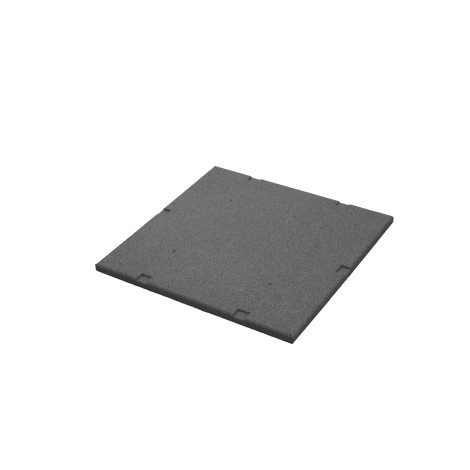 ReFlex Dale de cauciuc Fitness premium 1000 2cmx50cmx50 cm - Gri
