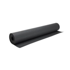 Covor de cauciuc ReFlex fitness, negru 1,25x5 m, 6mm