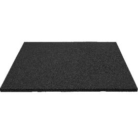   ReFlex Dale de cauciuc Fitness standard 3cmx100cmx100 cm Negru