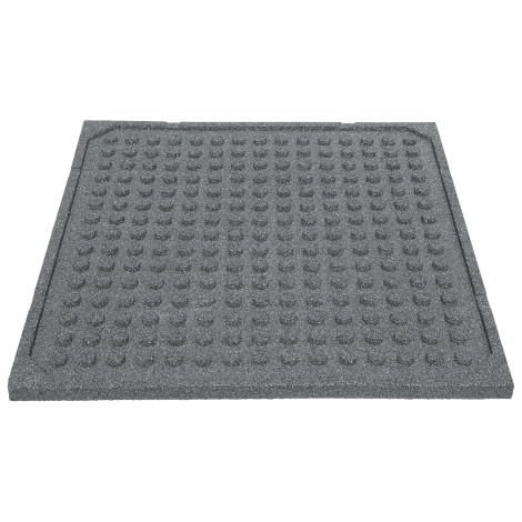 ReFlex Dale de cauciuc Fitness standard 4cmx100cmx100cm Gri