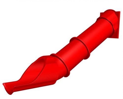 Tobogan tubular drept 2.00 m
