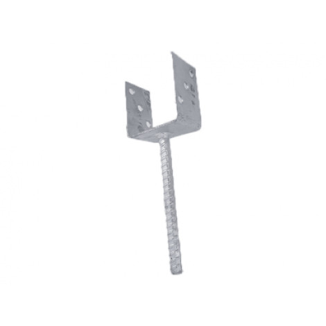 Suport stalp tip U cu montare cu infigere in beton  Basic 7x7