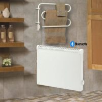Panou electric de încălzire Adax VPS KBT Bluetooth pentru baie