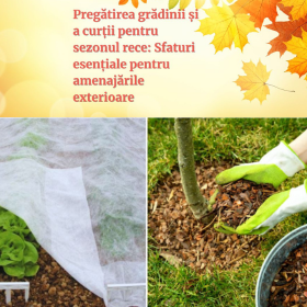 Pregătirea grădinii și a curții pentru sezonul rece: Sfaturi esențiale pentru amenajările exterioare